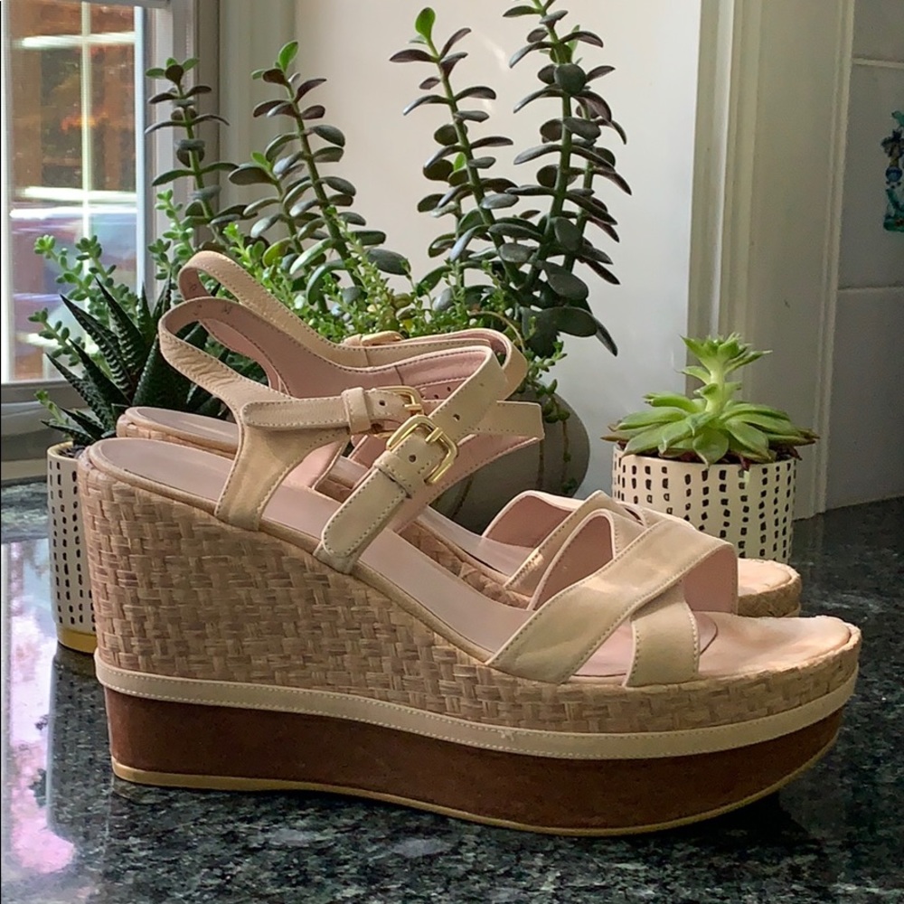 Stuart Weitzman Rex Wedge Sandal